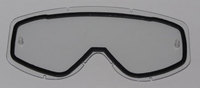 RACING GOGGLES DOUBLE LENS CLEAR 